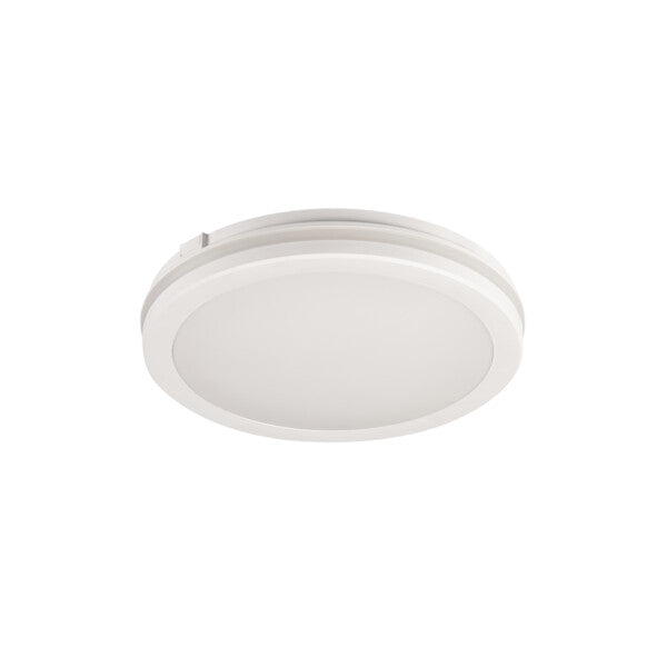 Kanlux BENO ECO IP65 Waterproof CCT LED Round Bulkhead Ceiling & Wall Mounted Light 12-40W - Outdoor & Indoor Mounting