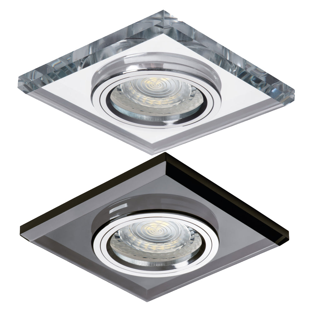 Kanlux MORTA Square Ceiling Recessed Mounted GU10 Decorative Spot Light Fitting