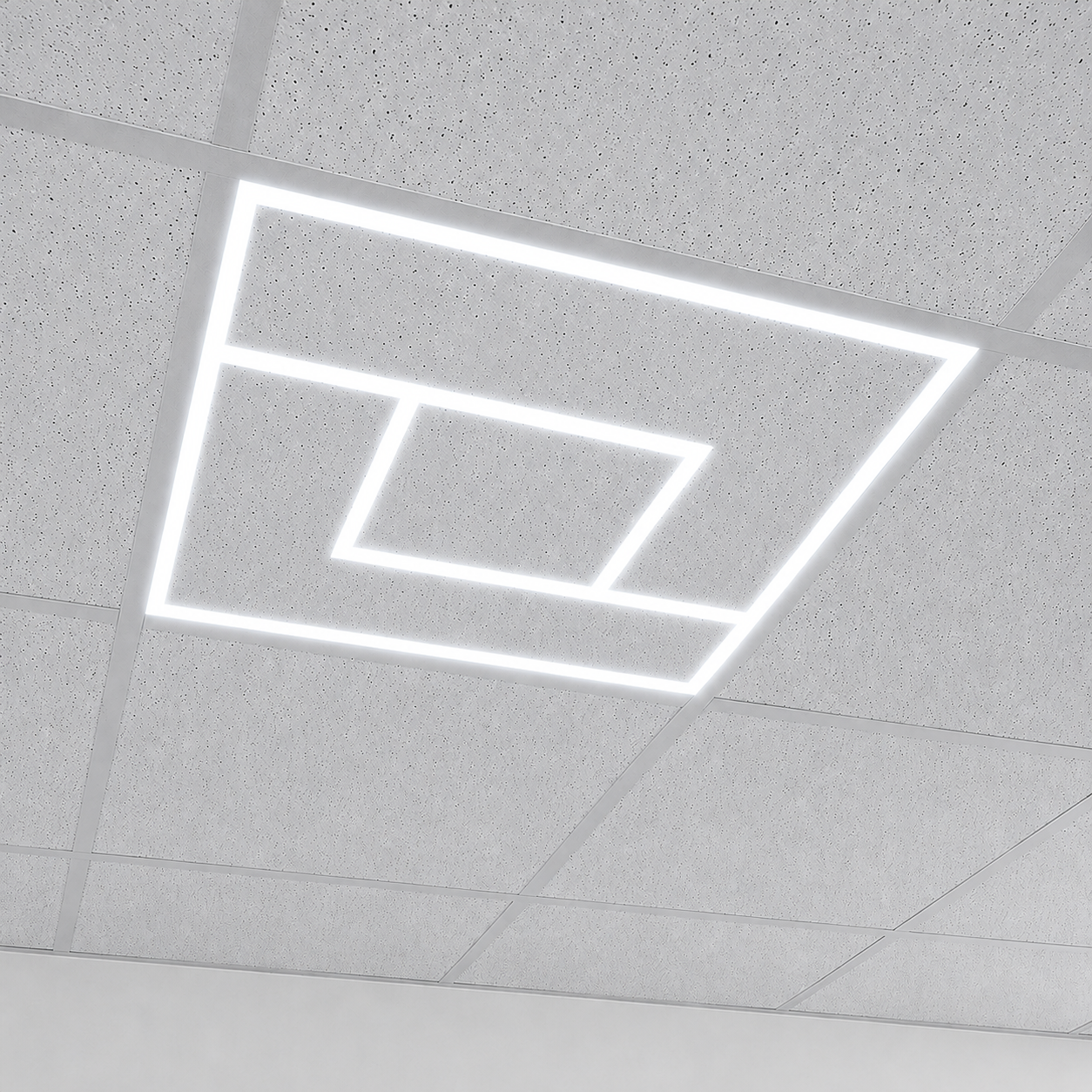 Maze Design 600x600 LED Panel Light 60W 6500K Cool White | 595x595 LED Ceiling Panel