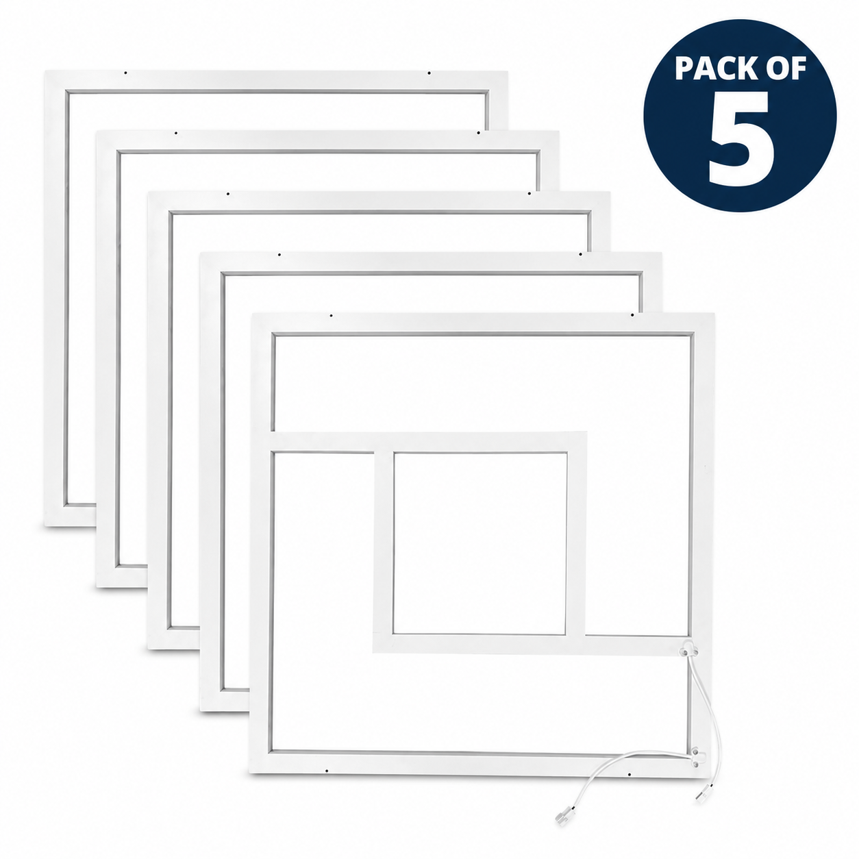 Maze Design 600x600 LED Panel Light 60W 6500K Cool White | 595x595 LED Ceiling Panel