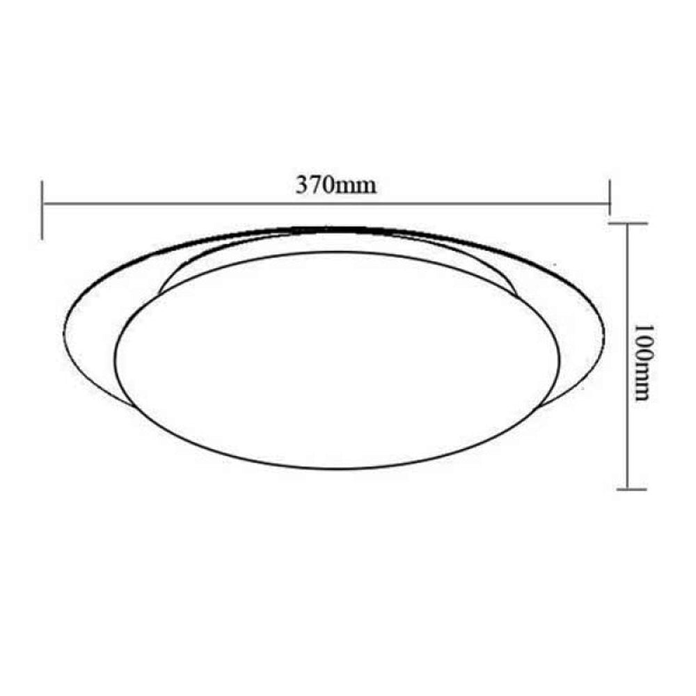 FORUM CARINA Round Flush Light E27-IP44