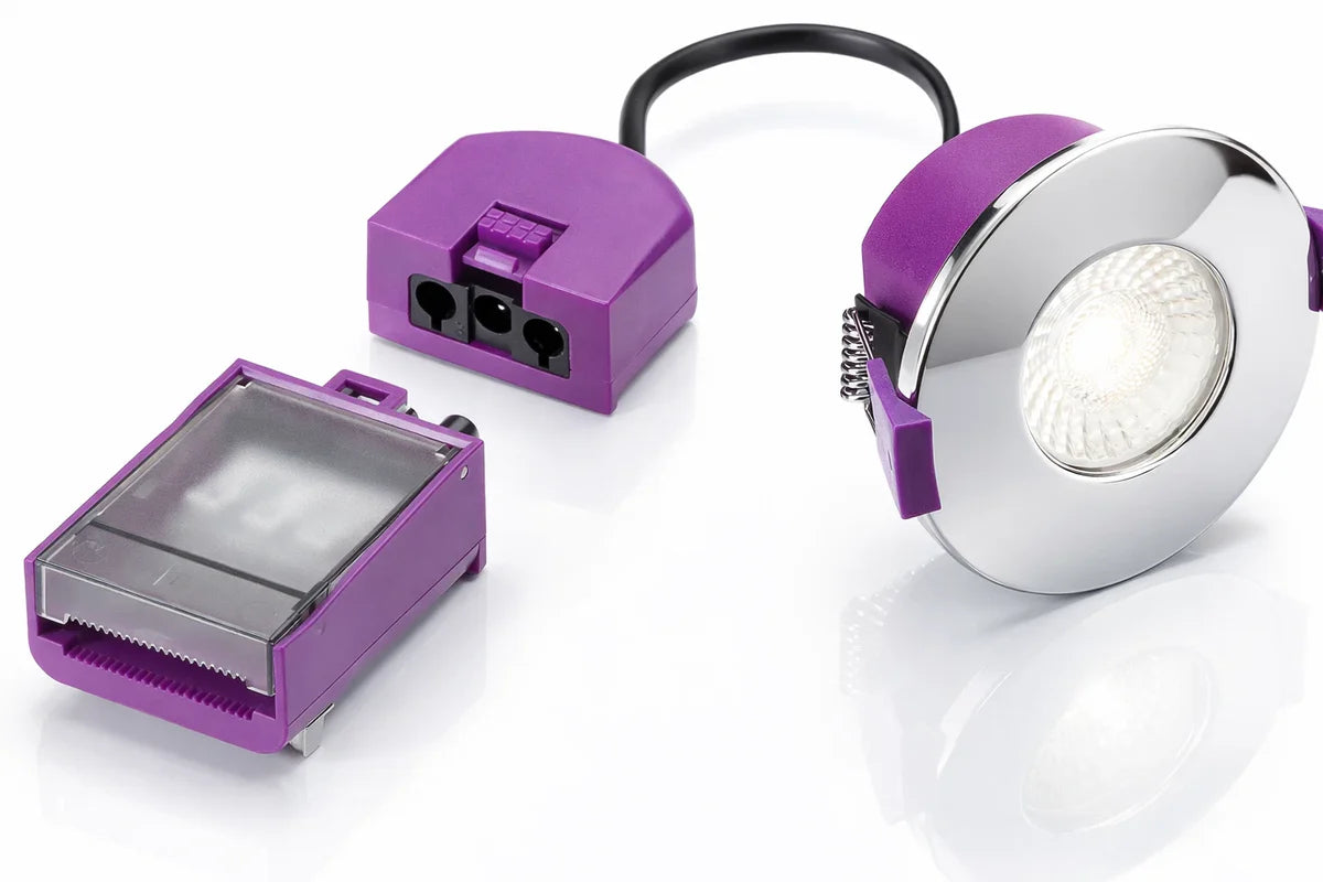 Knightsbridge SpektroLED Evo Fire Rated IP65 Downlight 5W/7W 4CCT 2700–6000K