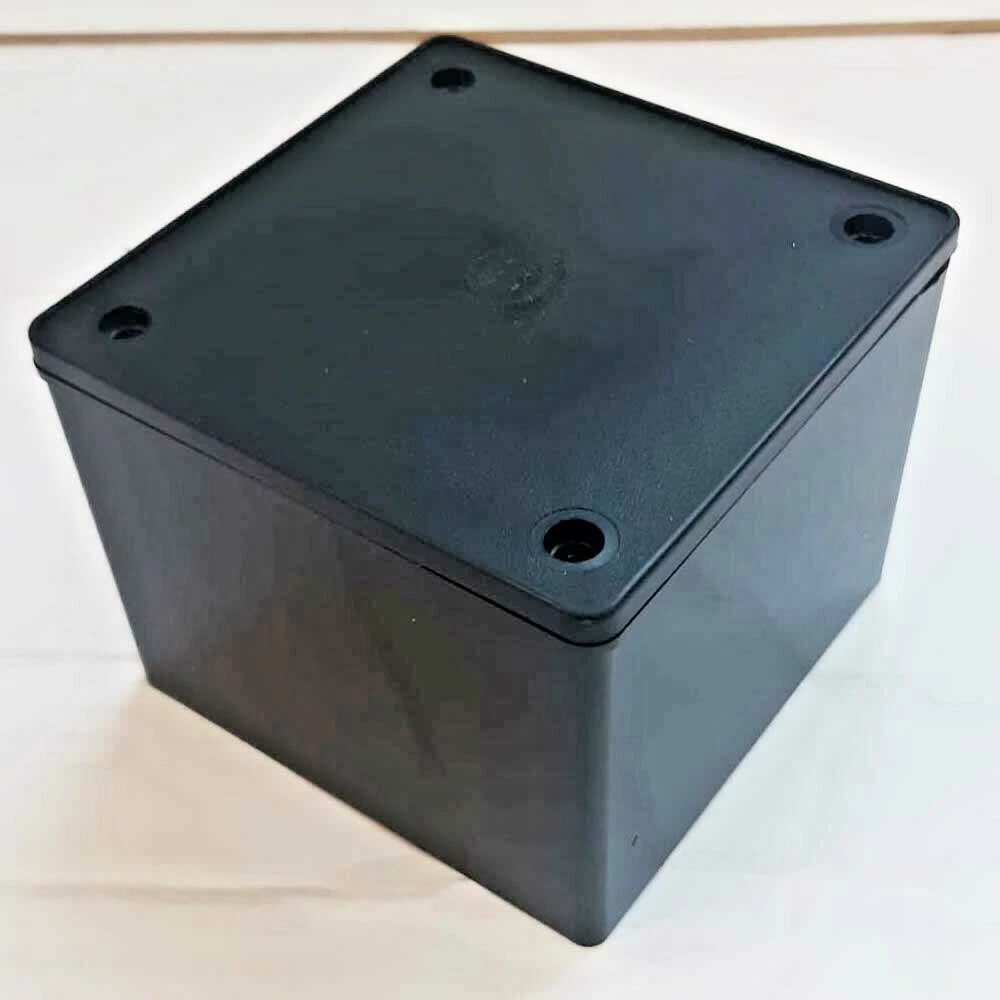 MK MAB4 Black Egatube Adaptable Junction Box Enclosure Black 100 x 100 x 75 mm