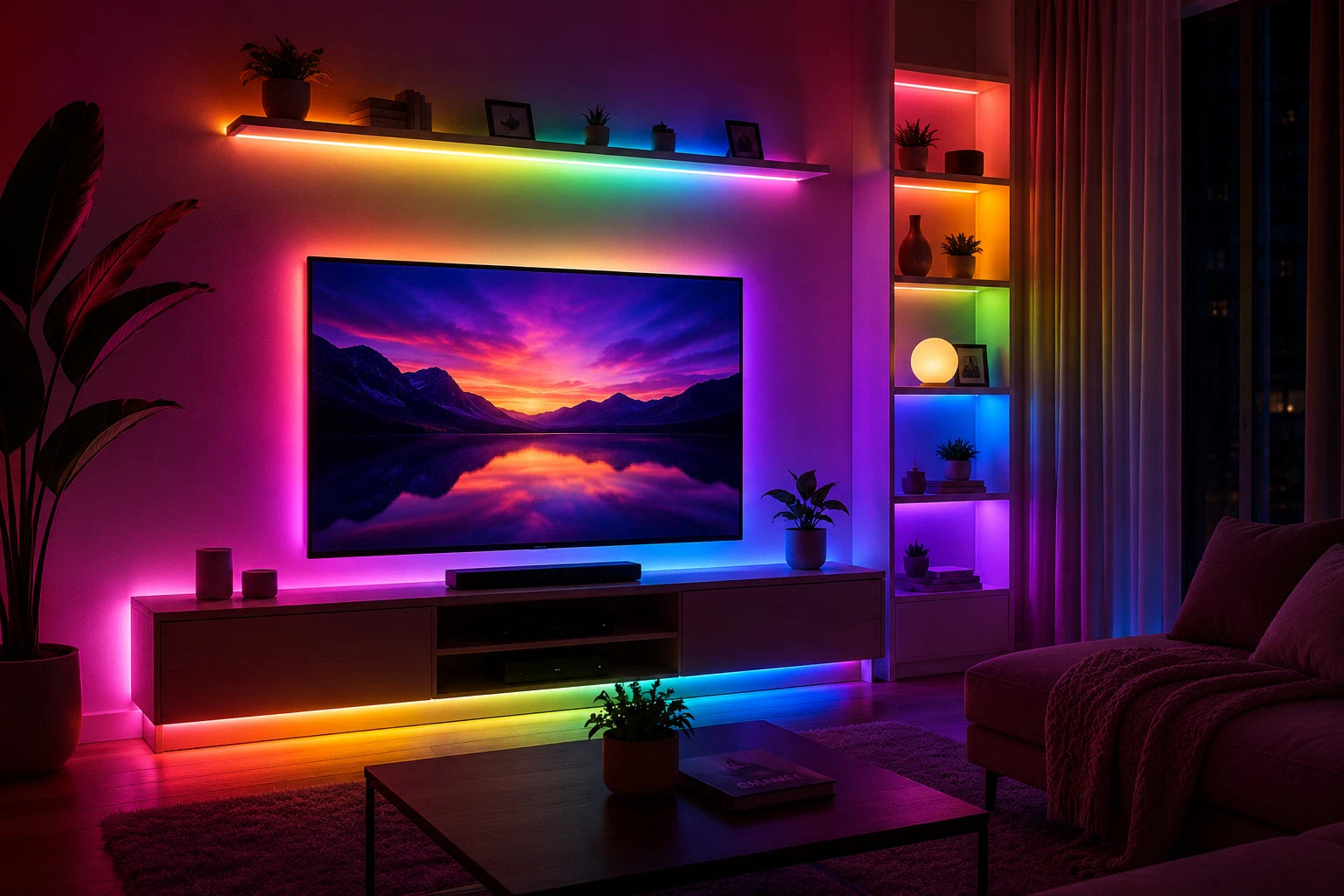 5M RGBIC COB LED Strip Light Kit 24V Smart App Control Colour Chasing Pixel Tape 420 LEDs/m for Gaming Bedroom TV Backlight Home Decor