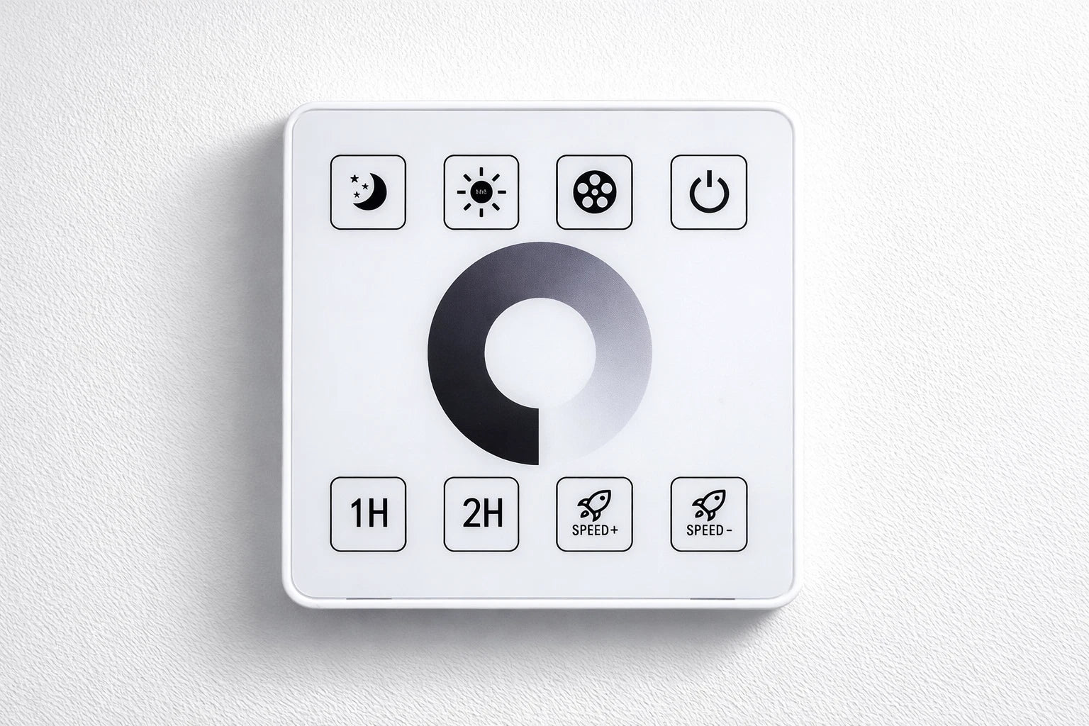 Wireless Touch Wall Dimmer Switch DC5-24V 30A PWM Controller Single Colour LED