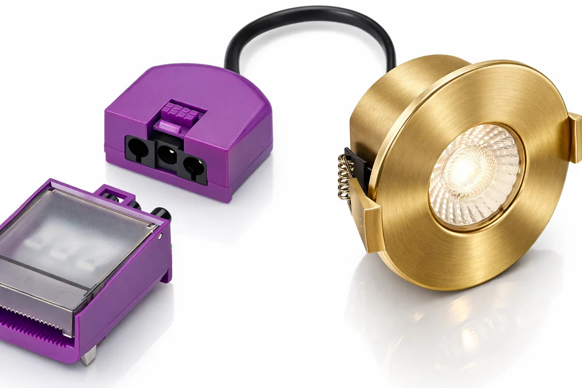 Knightsbridge SpektroLED Evo Fire Rated IP65 Downlight 5W/7W 4CCT 2700–6000K