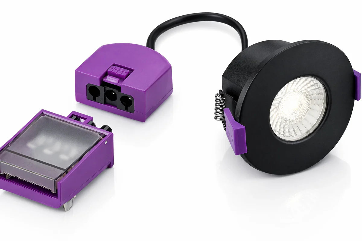 Knightsbridge SpektroLED Evo Fire Rated IP65 Downlight 5W/7W 4CCT 2700–6000K