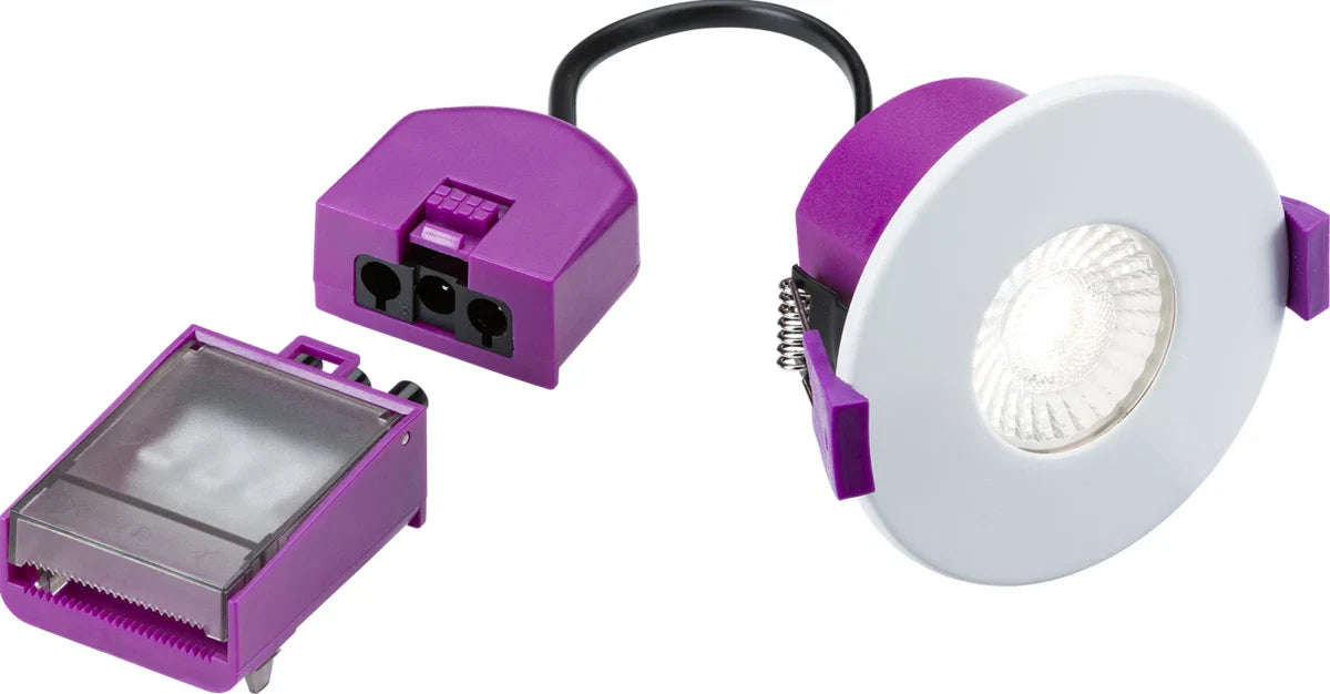 Knightsbridge SpektroLED Evo Fire Rated IP65 Downlight 5W/7W 4CCT 2700–6000K