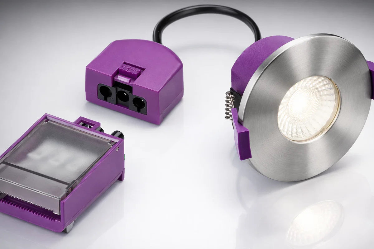 Knightsbridge SpektroLED Evo Fire Rated IP65 Downlight 5W/7W 4CCT 2700–6000K