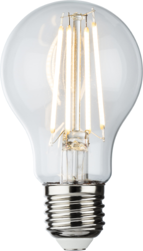 Knightsbridge 230V 8W LED Clear GLS Filament Lamp 2700K Dimmable