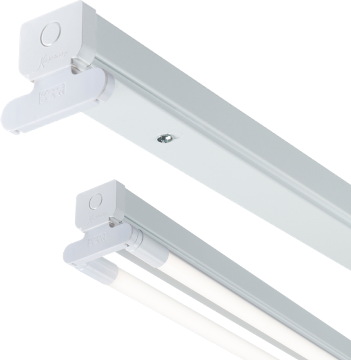 Knightsbridge 230V T8 Single LED-Ready Batten Fitting (without a ballast or driver)