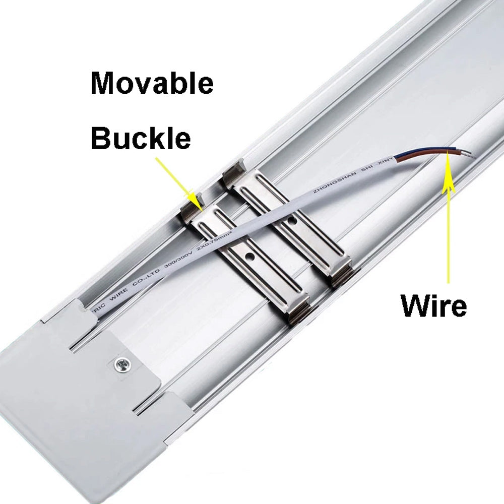 5ft 6ft High Power Slimline LED Batten Replace Florescent Energy Saving best Tube Light