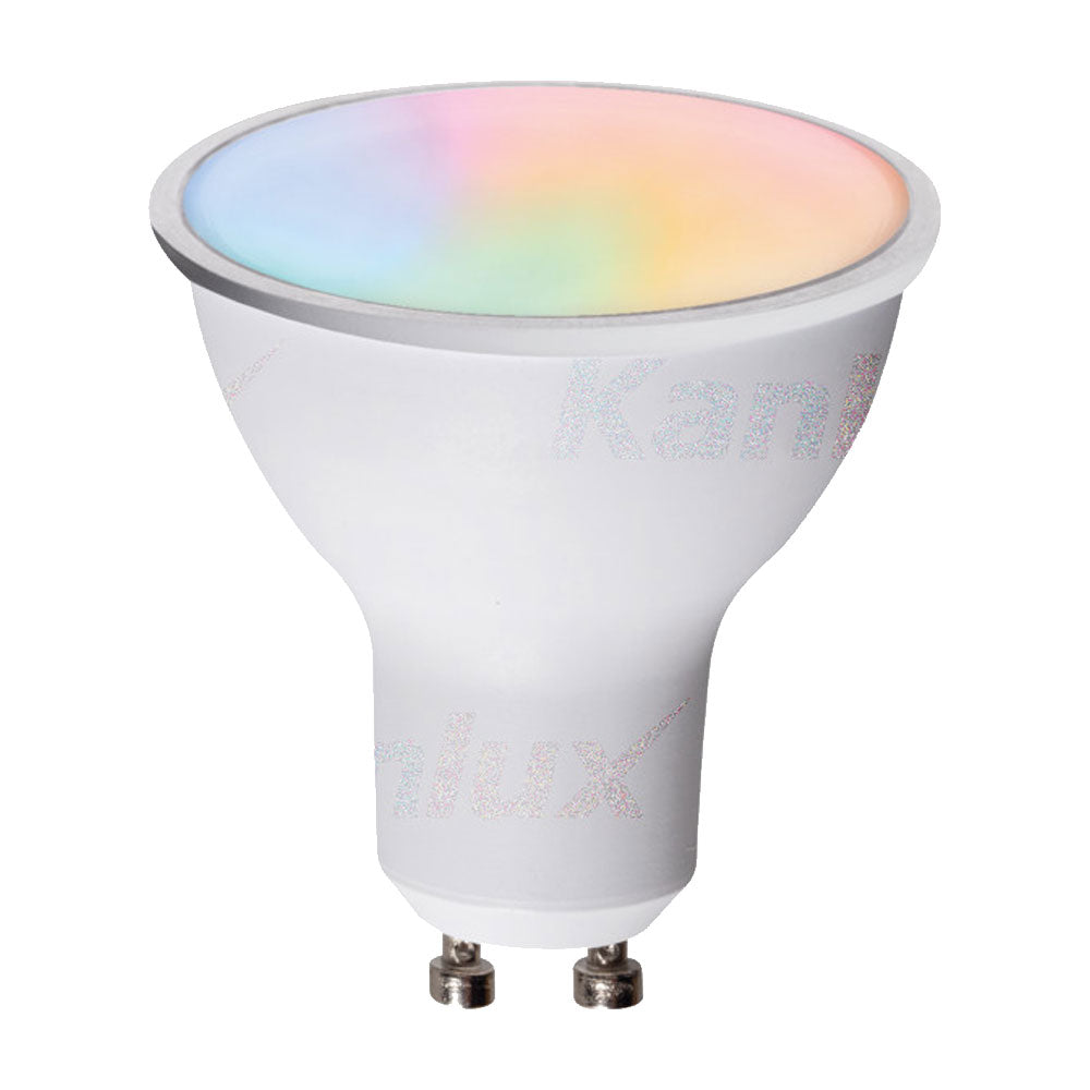 Kanlux S GU10 5W RGB CCT Colour Changing Mood Lighting Smart LED Light Bulb