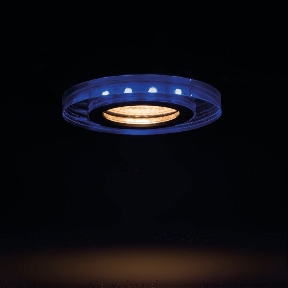 Kanlux SOREN 2 Tone Bicolour Light LED GU10 Downlight Ceiling Spotlight Halo Shadow Strip