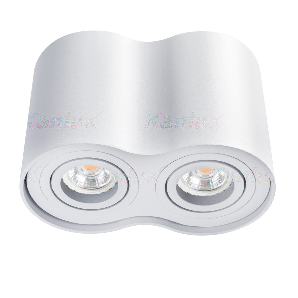 Kanlux BORD Single, Twin Surface Ceiling Mounted GU10 Light Fitting