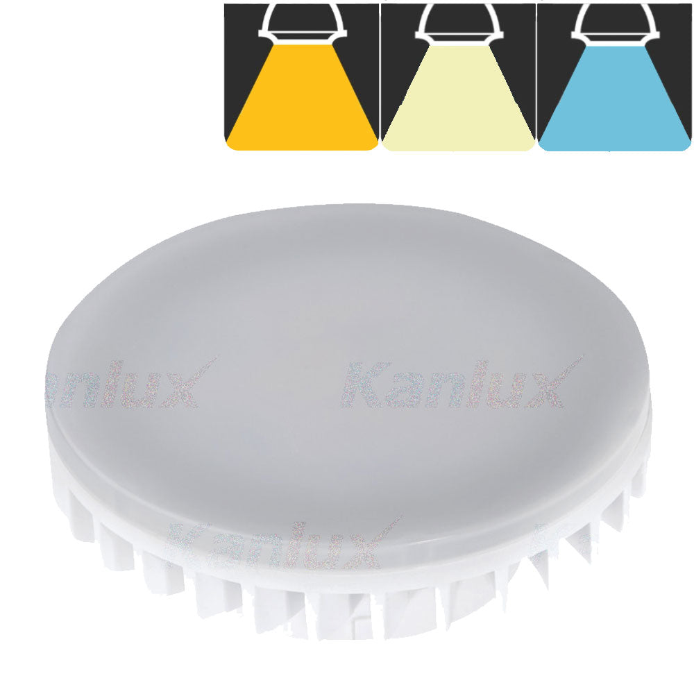 Kanlux ESG 9W GX53 LED Light Bulb Reflector Kitchen Under Cabinet Disc Lamp