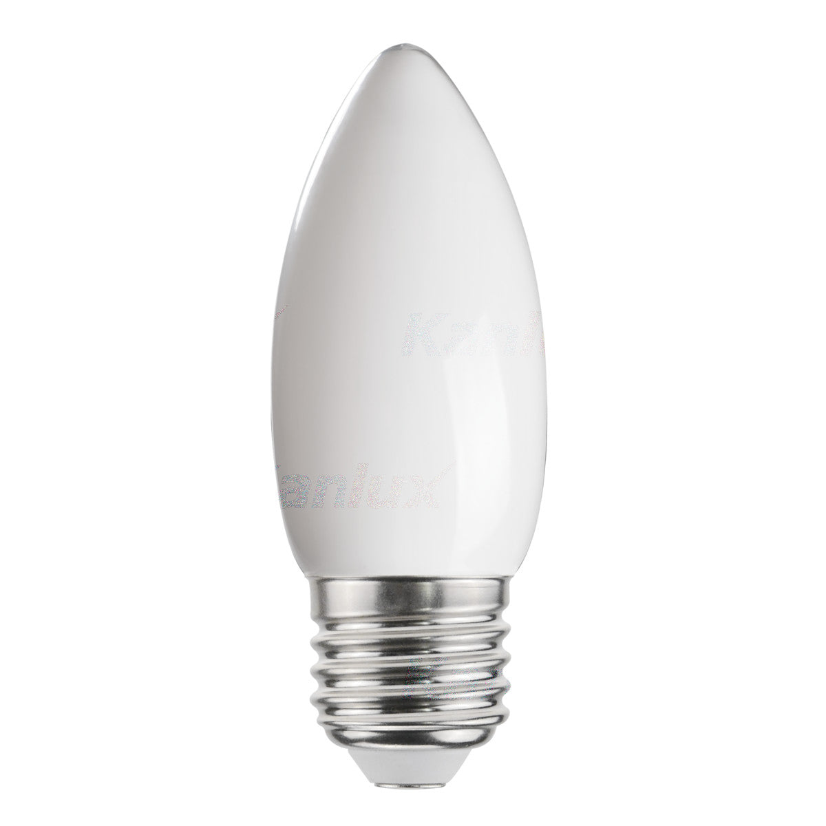 Kanlux XLED C35 E27 6W LED Filament Candle Frosted Light Bulb