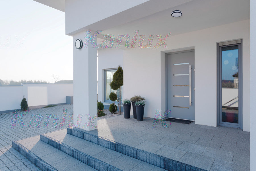 Kanlux BENO Super Bright LED Bulkhead Ceiling Wall Mounted Garden IP54 Outdoor Modern Light