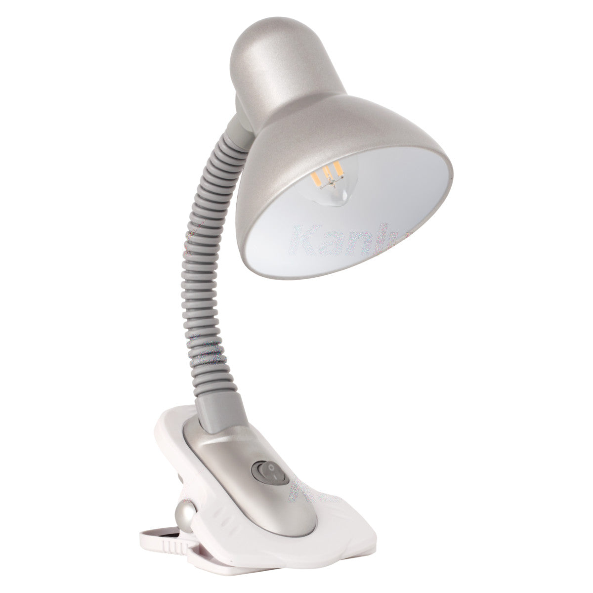 Kanlux SUZI Desk Study Adjustable E27 LED Switch Reading Table Clip Clamp Lamp Light