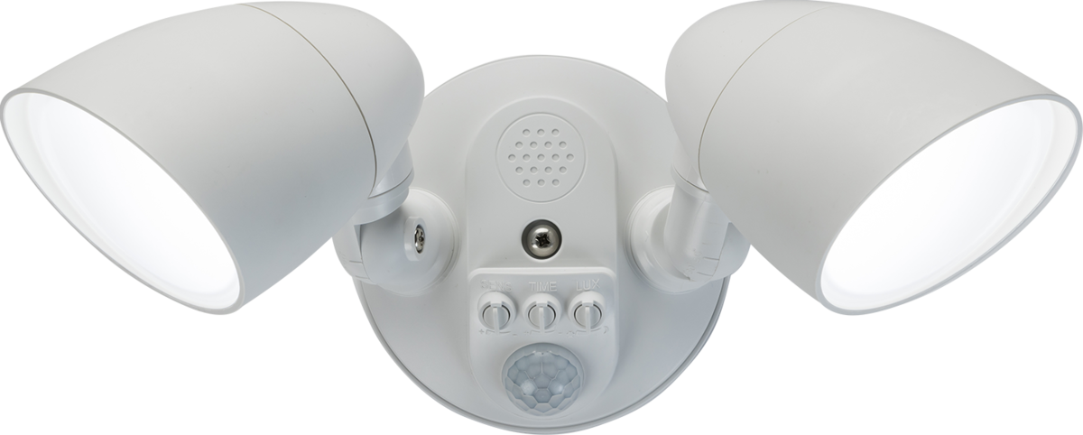 Manual online override floodlight