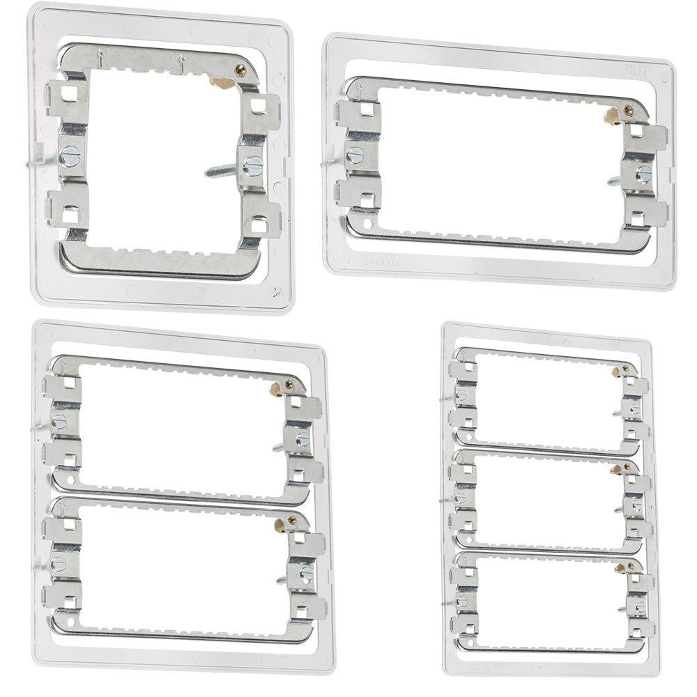 Knightsbridge Grid Mounting Frame For Screwless Face Plates